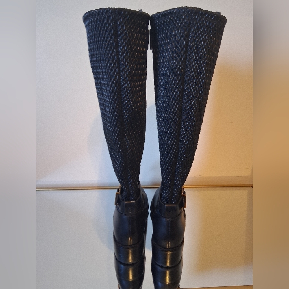 Cole Haan Women's Clover Stretch Side-Buckle Riding Boots Size 10 NWOT - Picture 6 of 15
